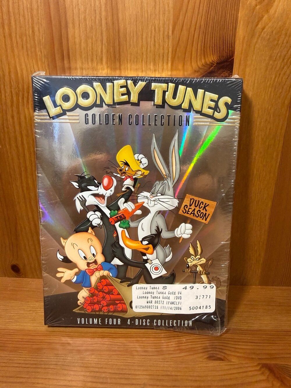 Looney Tunes Golden Collection Volume 4 DVD 4 Disc Set New Factory Sealed